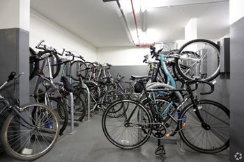 Bike Room at The Kent, Chicago, IL, 60614
